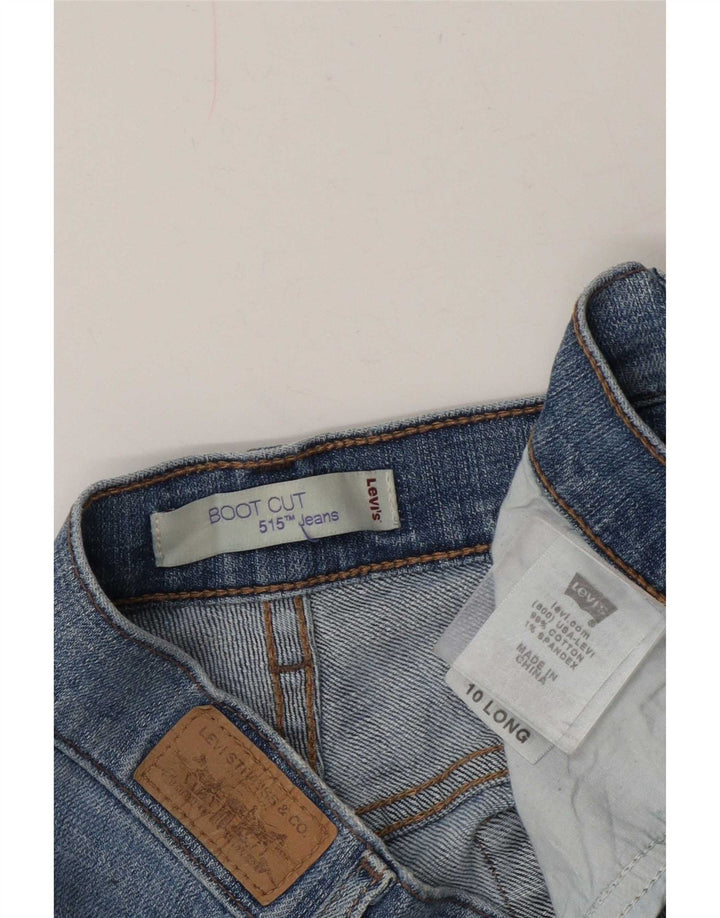 Levi's γυναικείο 515 τζιν σορτς US 10 μεγάλο W34 μπλε βαμβακερό