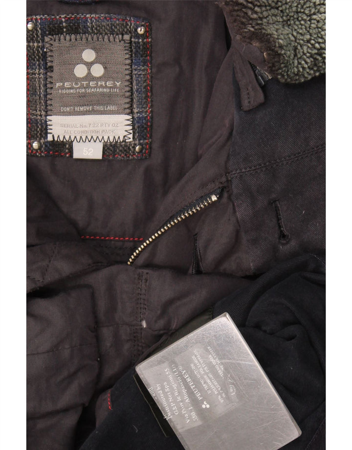 Ανδρικό μπουφάν PEUTEREY με επένδυση IT 52 XL Navy Blue Cotton