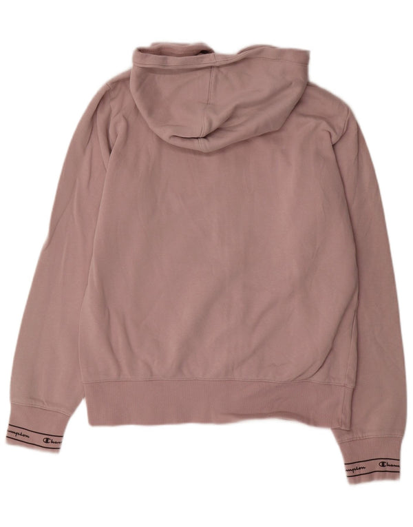 Champion Γυναικείο πουλόβερ με φερμουάρ UK 18 XL Μωβ βαμβακερό