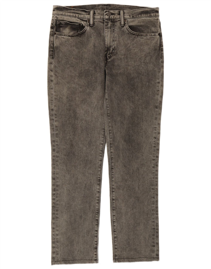 Levi's Mens 511 Slim Jeans W34 L31 Γκρι βαμβακερό