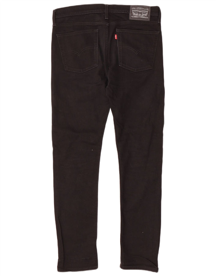 Ανδρικό τζιν Levi's Slim W32 L32 Μαύρο βαμβακερό