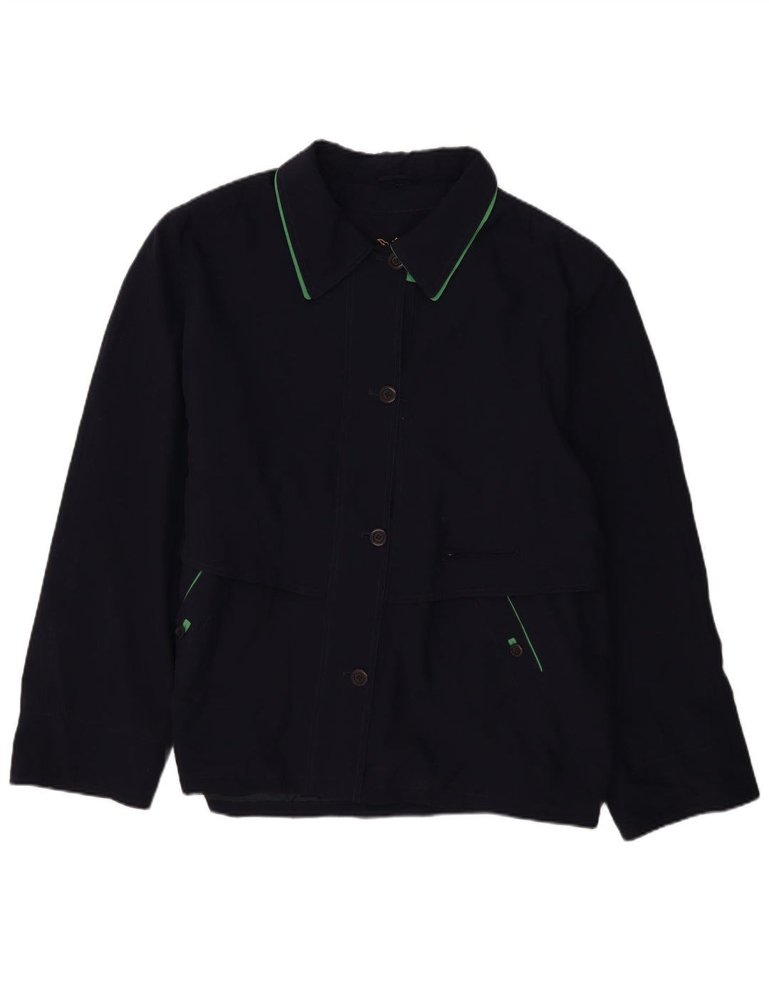 BIAGGINI Γυναικείο υπερμεγέθη Bomber Jacket IT 50 XL Navy Blue Polyester