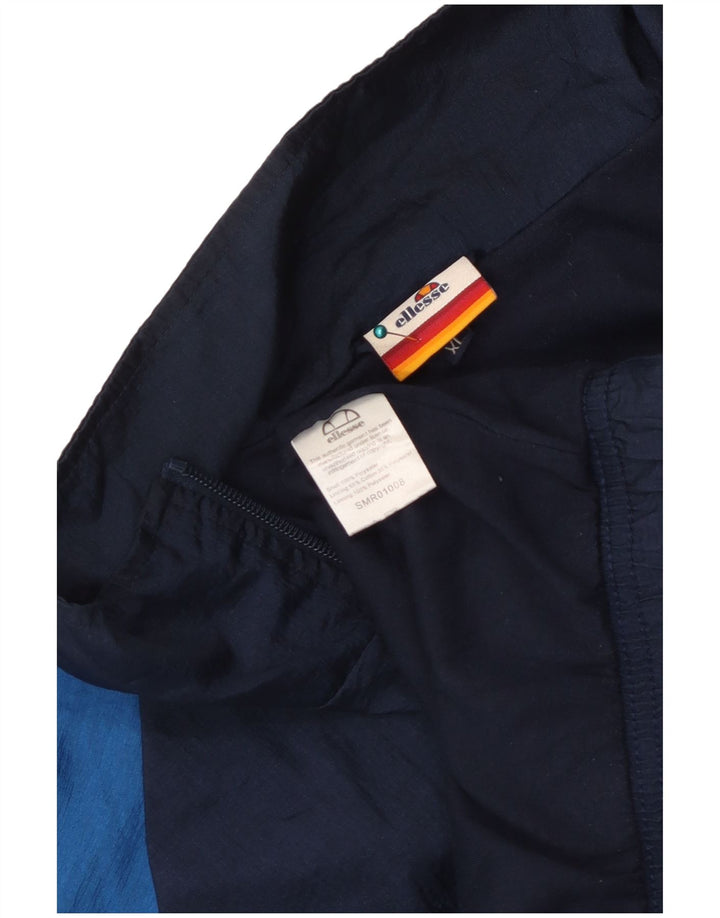 Ανδρική φόρμα Ellesse Top Jacket XL Blue Colourblock Polyester