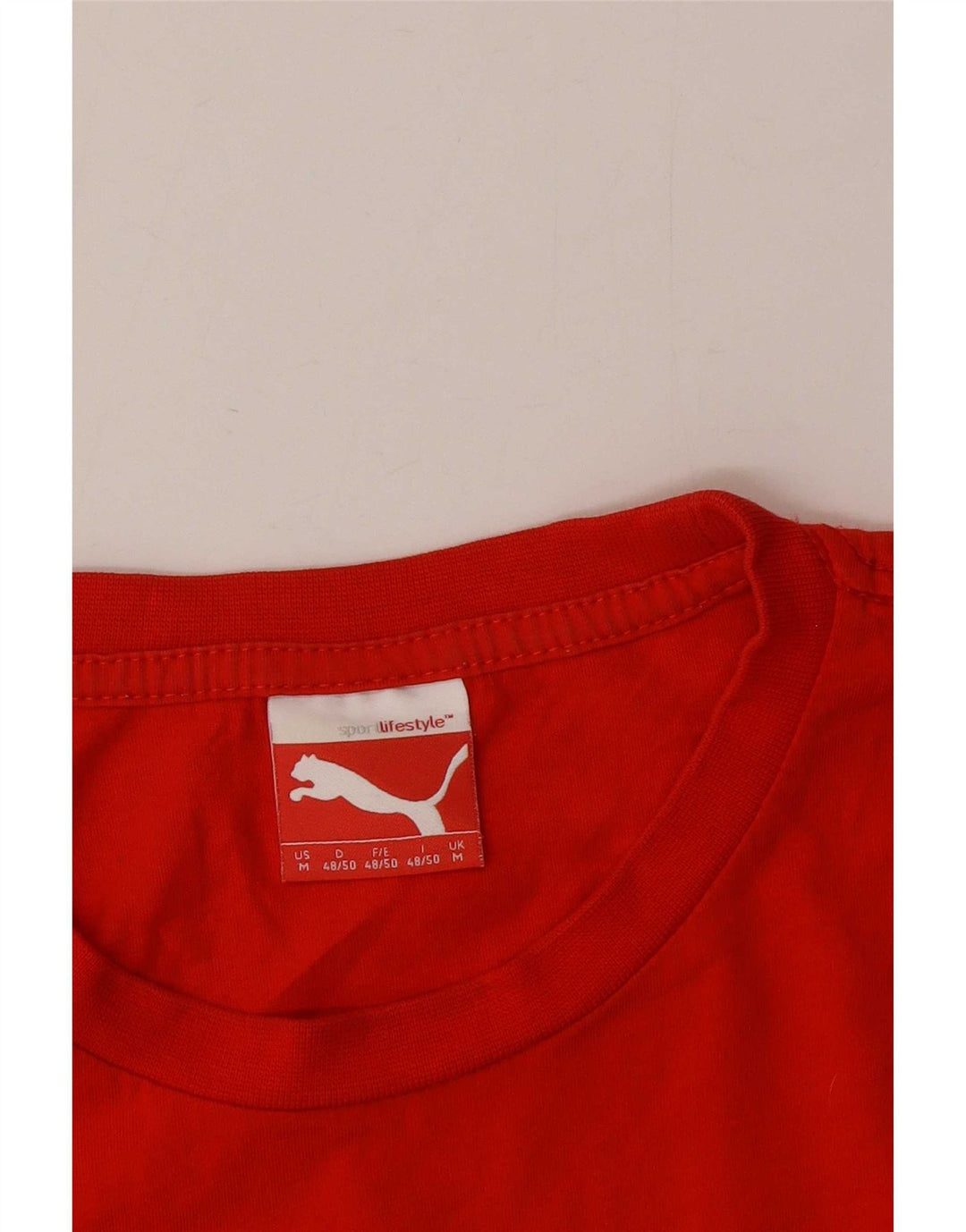 Ανδρικό T-Shirt Puma Top Medium Red