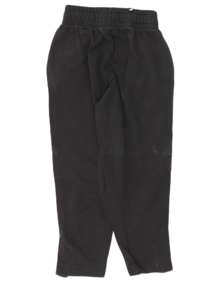 Γυναικεία αθλητική φόρμα PUMA Παντελόνι Joggers UK 4 XS Μαύρο βαμβακερό