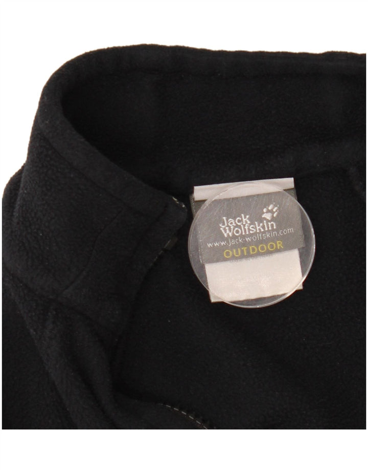 Jack Wolfskin Γυναικείο Fleece Jacket UK 10 Small Black Polyester