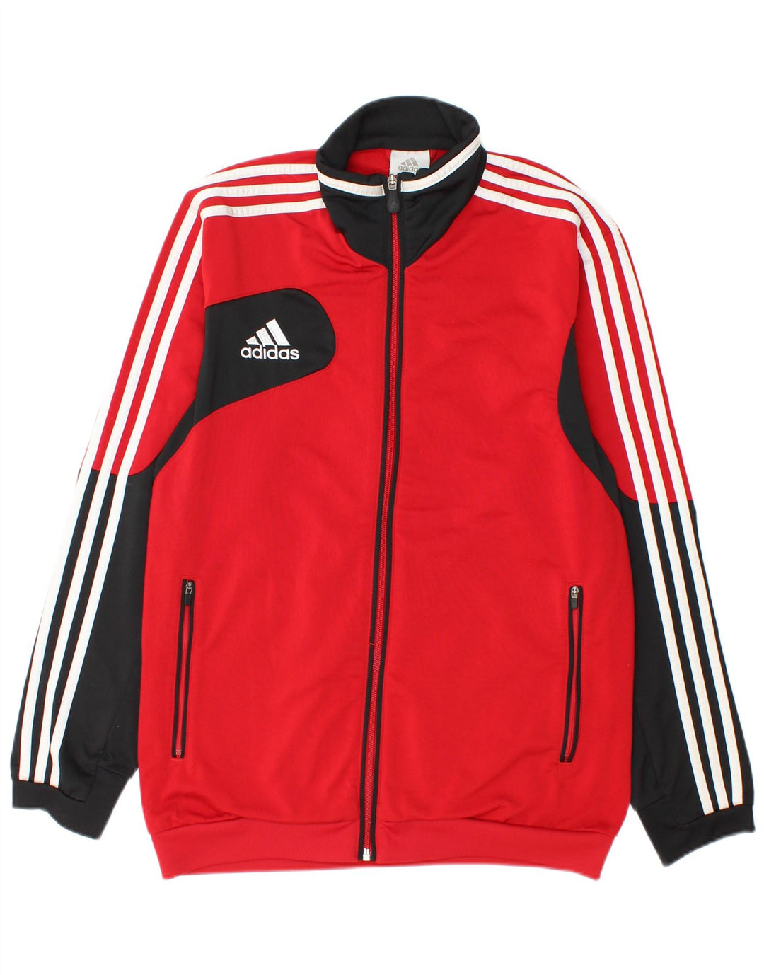 Ανδρική φόρμα ADIDAS Top Jacket UK 36/38 Small Red Colourblock Polyester