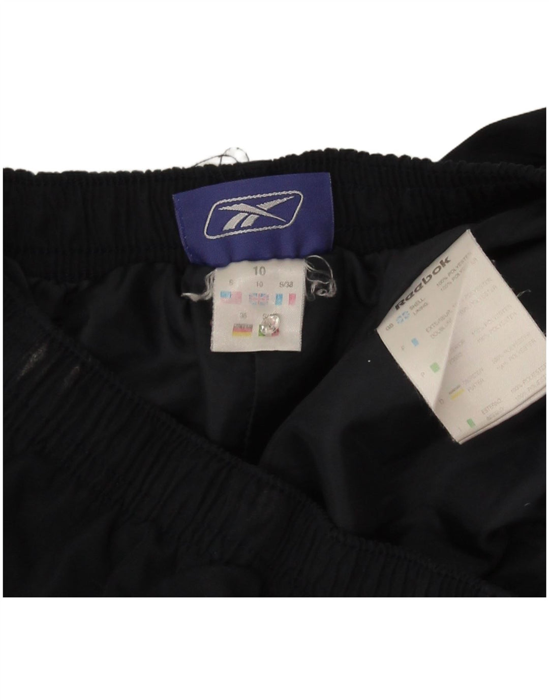 Γυναικεία αθλητική φόρμα Reebok Παντελόνι UK 10 Small Navy Blue Polyester