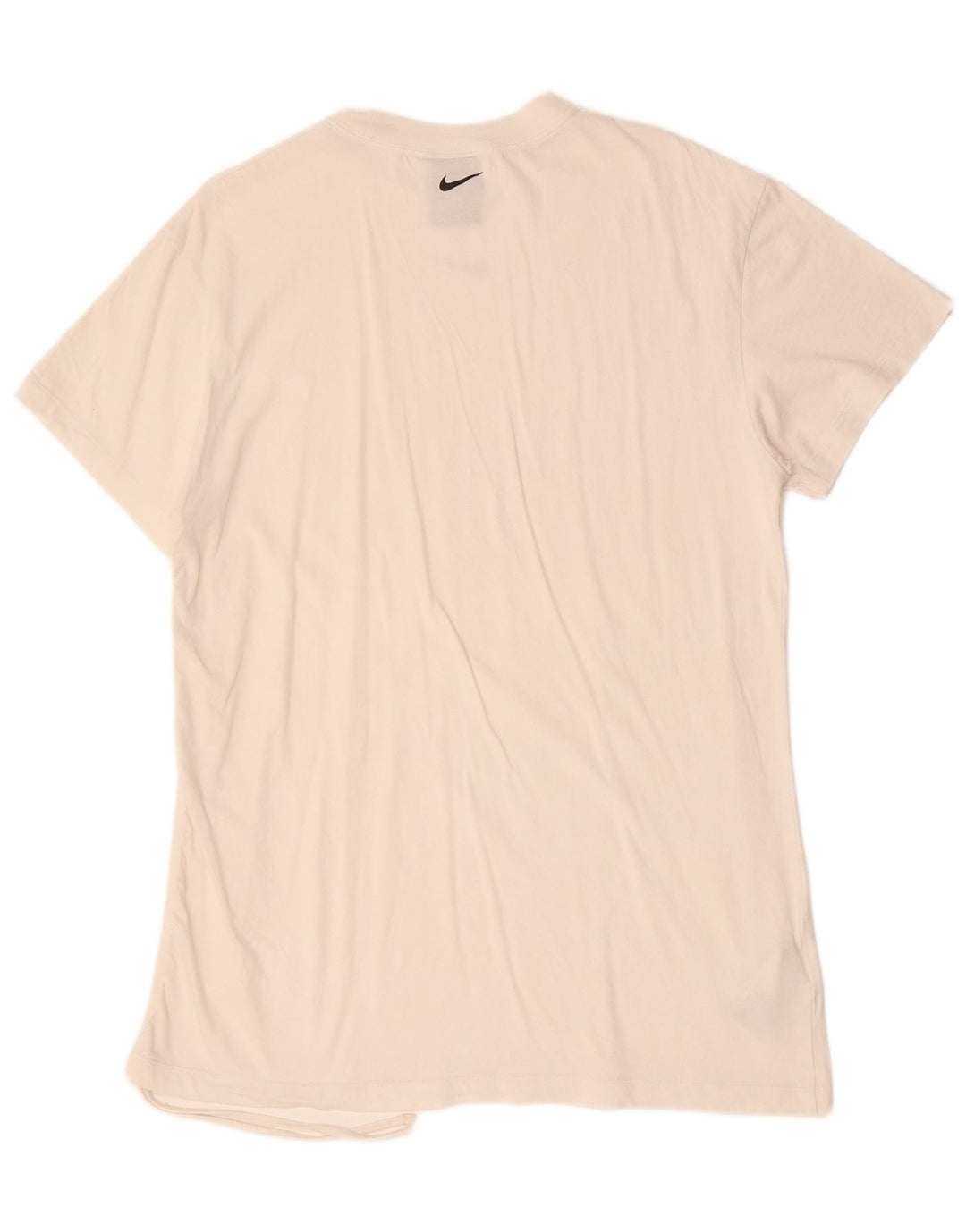 Γυναικείο μπλουζάκι NIKE Loose Fit Top UK 14 Μεσαίο λευκό βαμβακερό