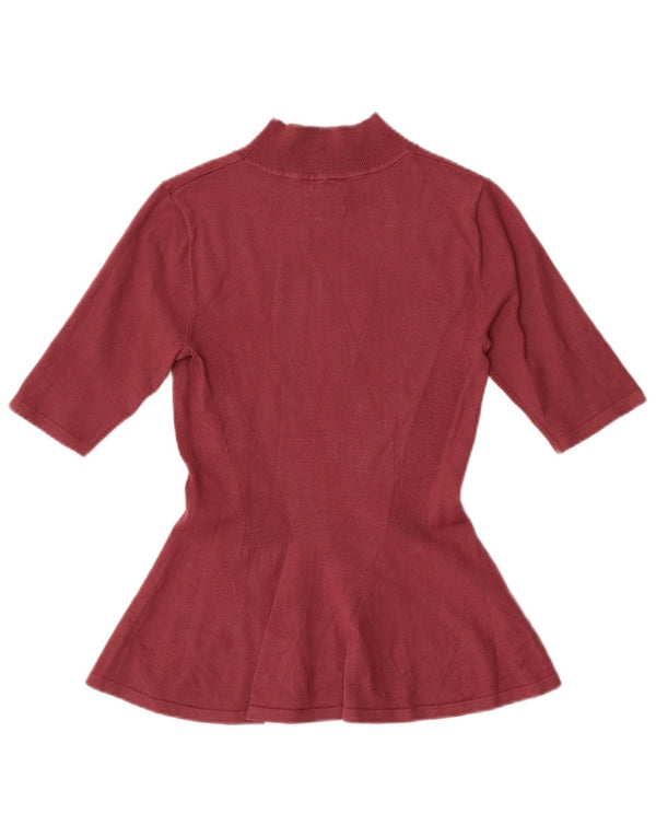Massimo Dutti Γυναικεία Μπλούζα Top UK 8 Small Red