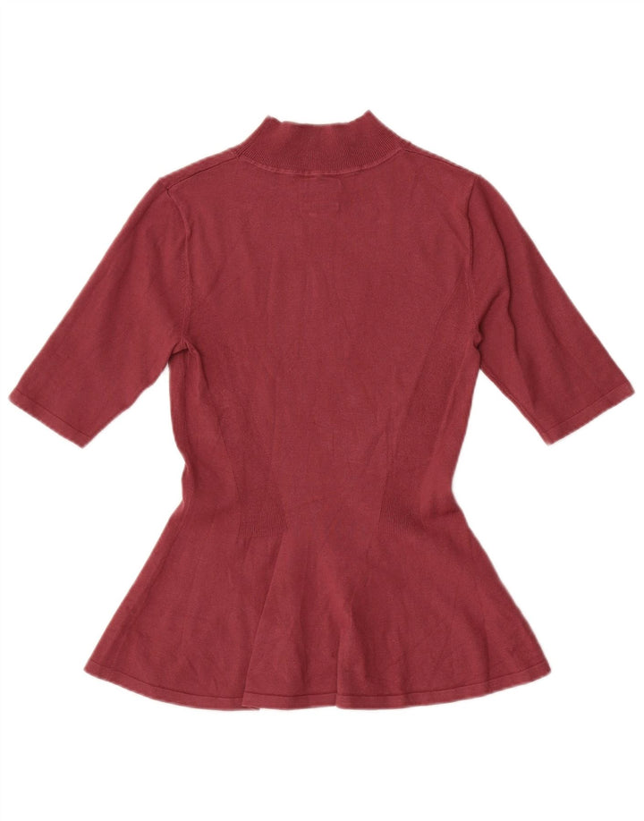 Massimo Dutti Γυναικεία Μπλούζα Top UK 8 Small Red
