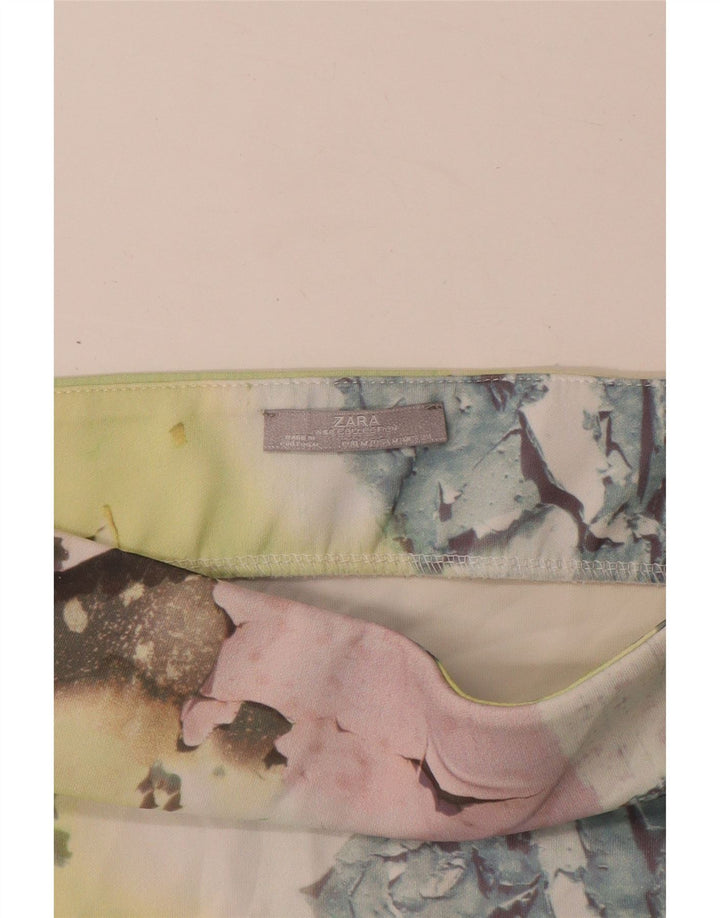 Γυναικεία Zara Abstract Pattern Pencil Φούστα Medium W28 Πολύχρωμη