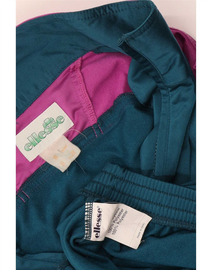 Ανδρική φόρμα Ellesse Top Jacket Large Blue Colourblock Polyester