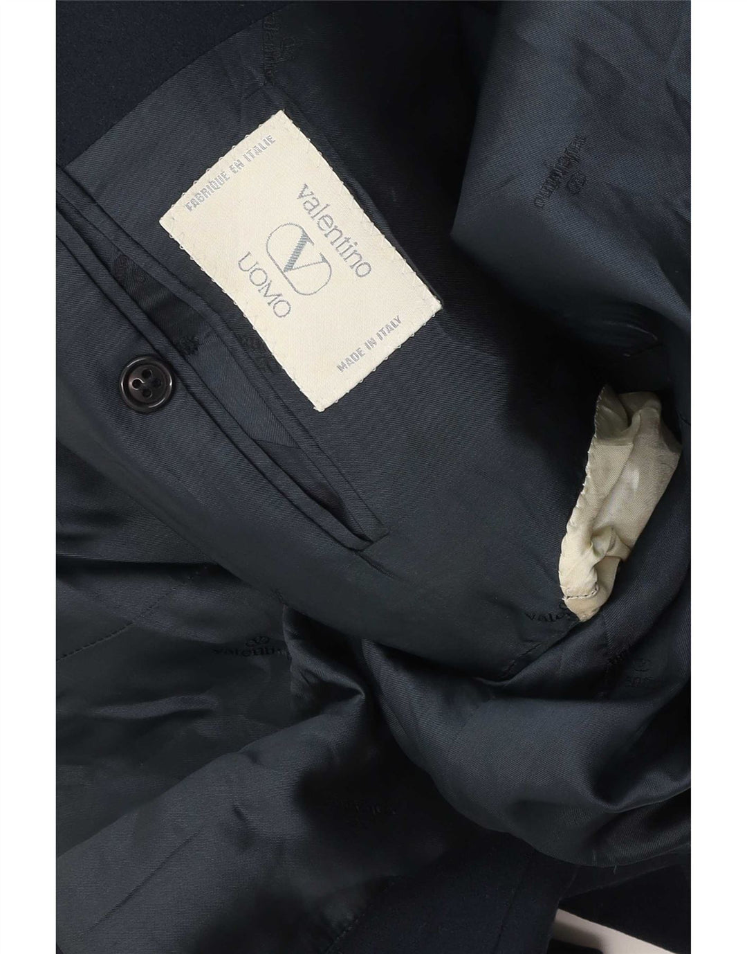 Valentino Ανδρικό σακάκι σακάκι με 2 κουμπιά UK 40 Large Navy Blue