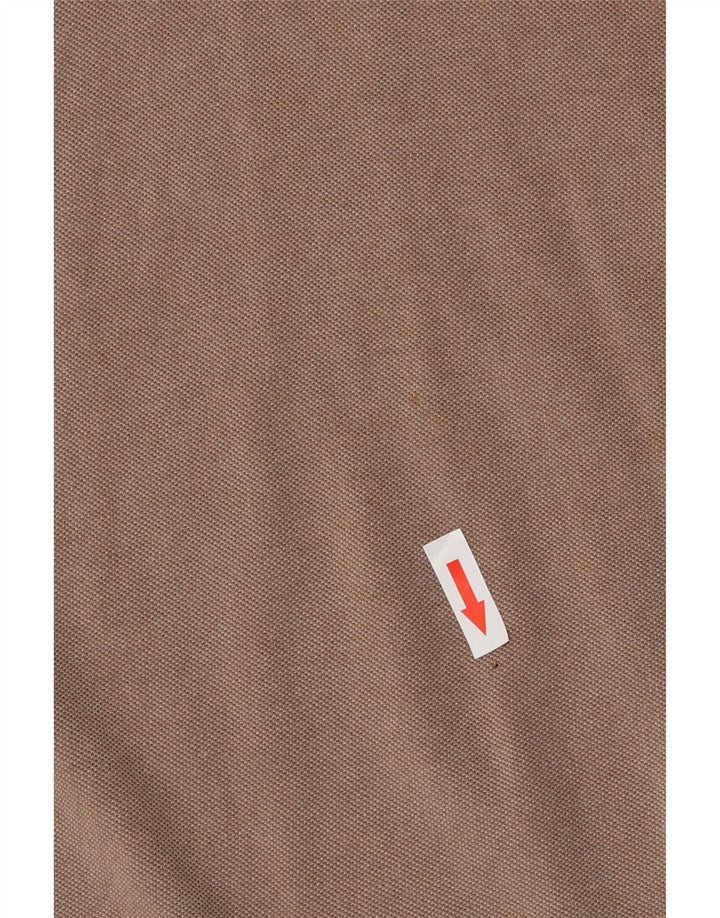 Fred Perry Ανδρικό πουκάμισο Polo Slim Fit, μεσαίο καφέ βαμβακερό