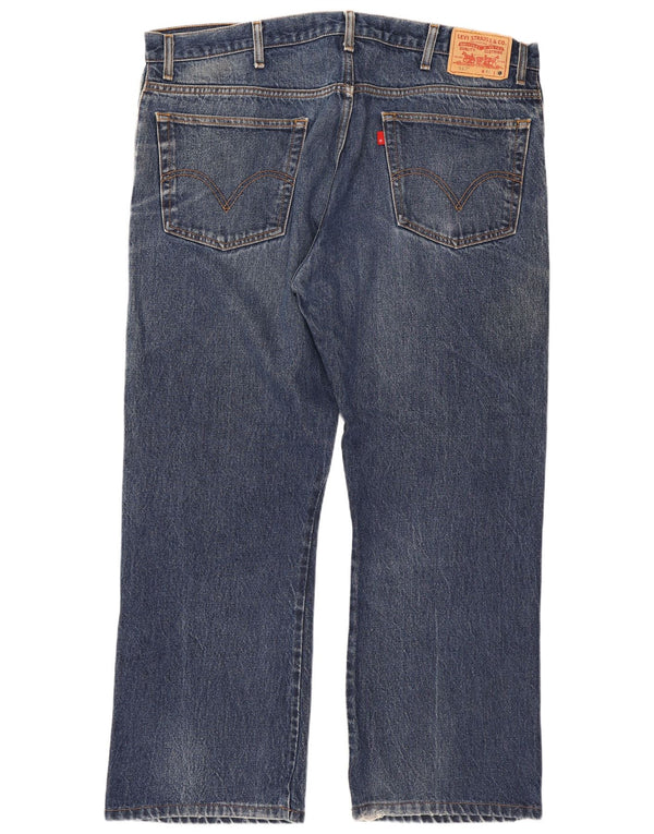 Levi's Mens 517 Bootcut Jeans W42 L32 Μπλε βαμβακερό
