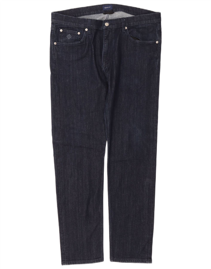 Ανδρικό Gant Slim Jeans W36 L32 Navy Blue Cotton
