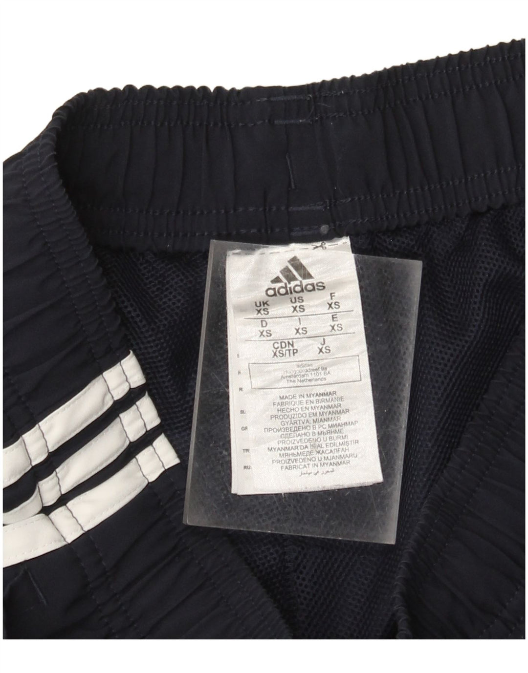 Ανδρικό αθλητικό σορτς ADIDAS XS Navy Blue Polyester