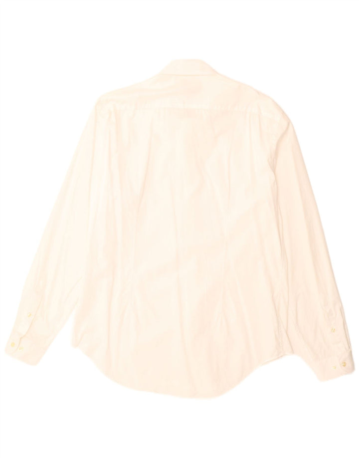 Zara Ανδρικό Slim πουκάμισο XL Λευκό