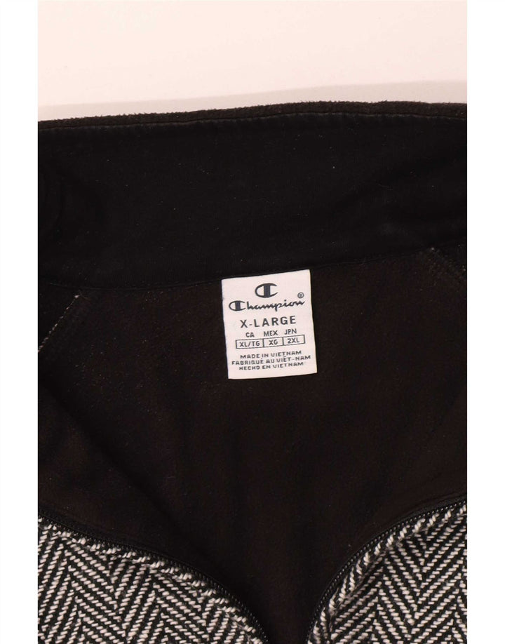Champion Womens Bomber Jacket UK 18 XL Black Ψαροκόκαλο