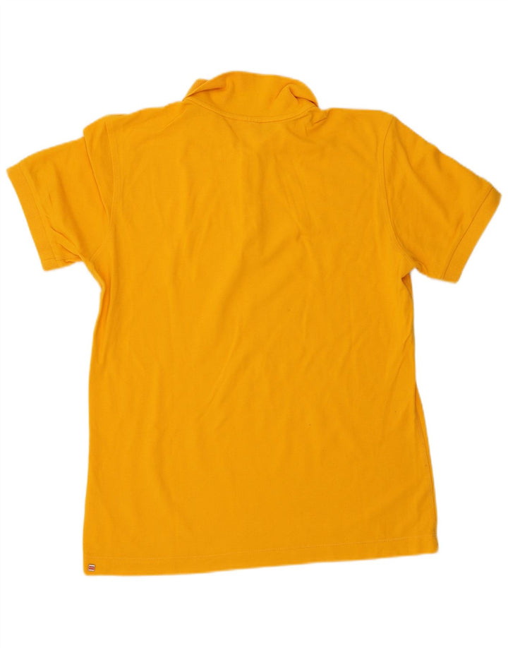 PUMA Mens Polo Shirt Medium Yellow