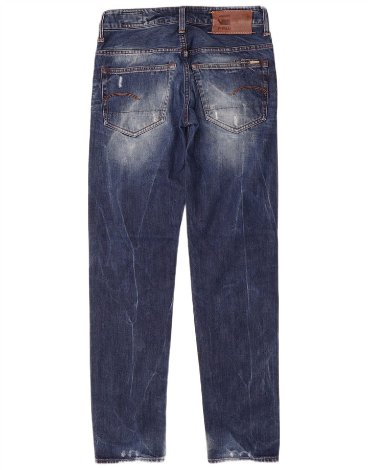 G-Star Ανδρικό 3301 Slim Jeans W28 L32 Μπλε βαμβακερό