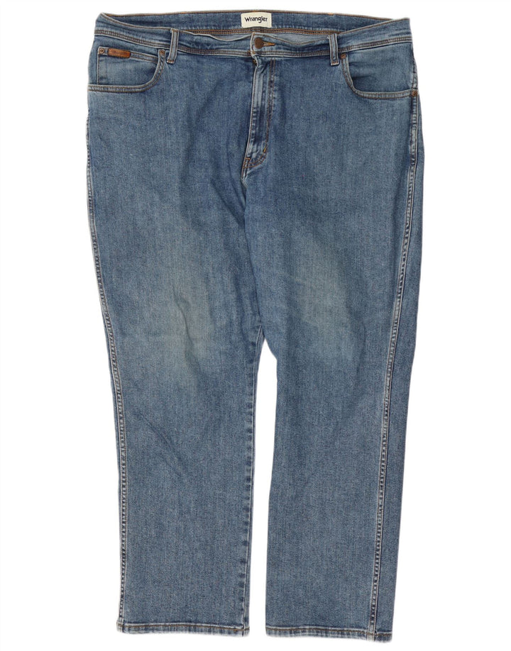 Wrangler Ανδρικό Texas Straight Jeans W42 L30 Μπλε βαμβακερό