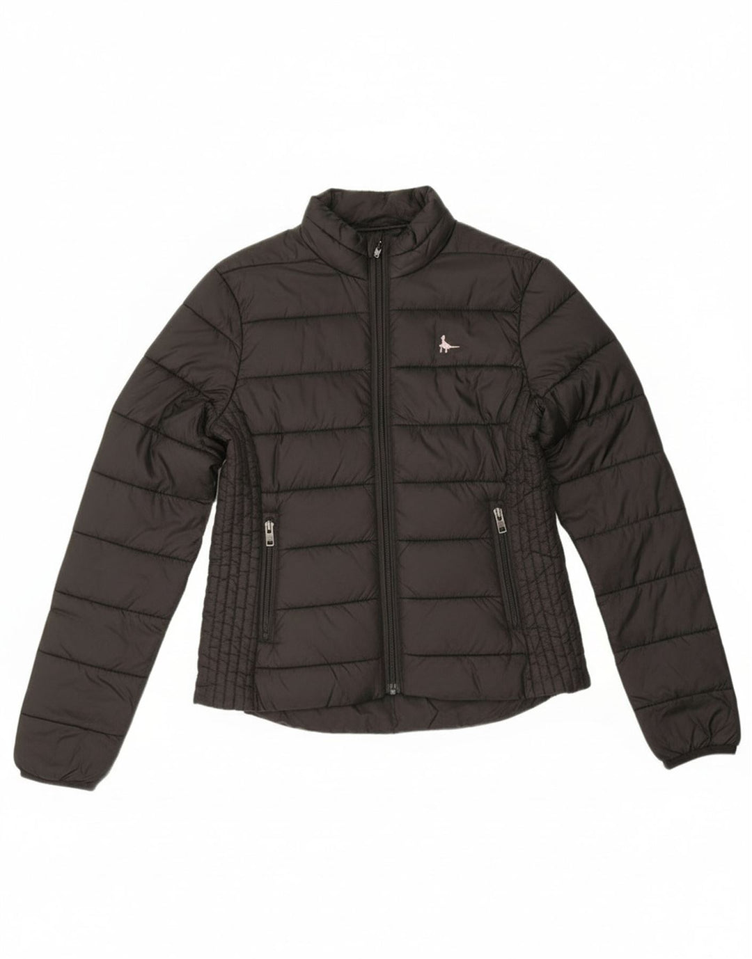Jack Wills Γυναικείο μπουφάν UK 8 Small Black Polyamide