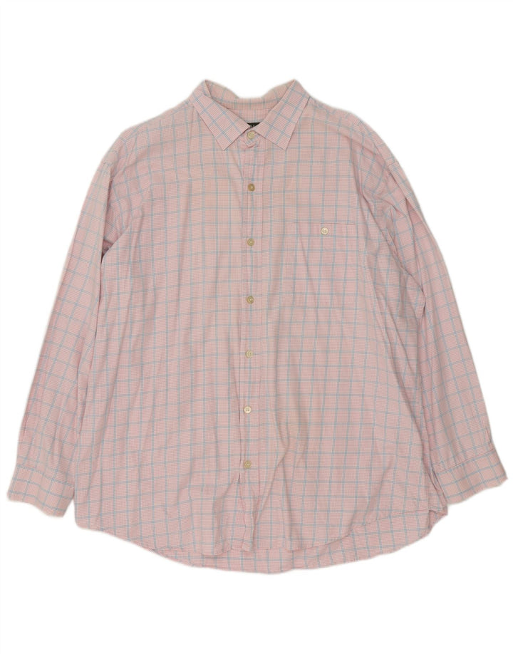 Ανδρικό πουκάμισο Orvis 2XL Pink Check Cotton