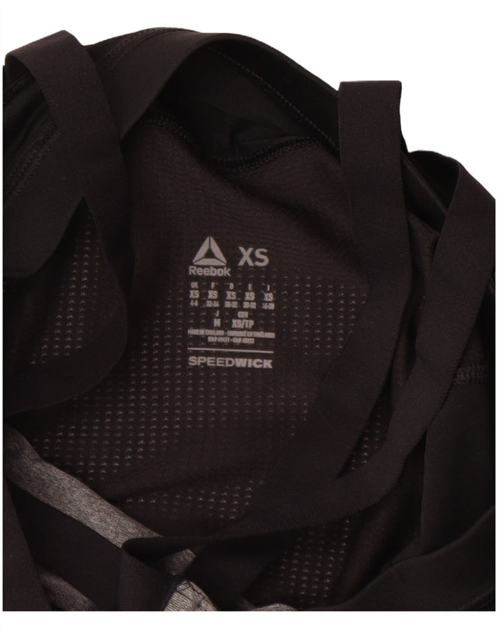 Γραφικό γιλέκο REEBOK Γυναικείο Les Mills Top UK 4/6 XS Grey Colourblock