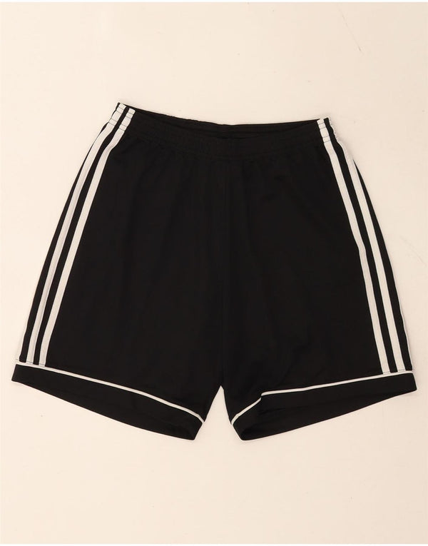 Ανδρικό αθλητικό σορτς Adidas Climalite από μικρό μαύρο πολυεστέρα