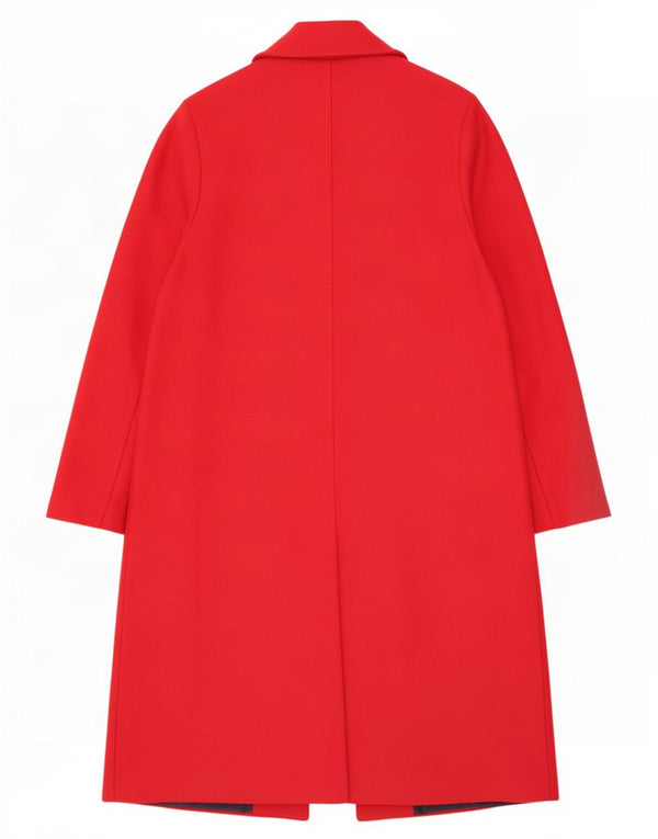 Zara Γυναικείο Παλτό UK 16 Large Red