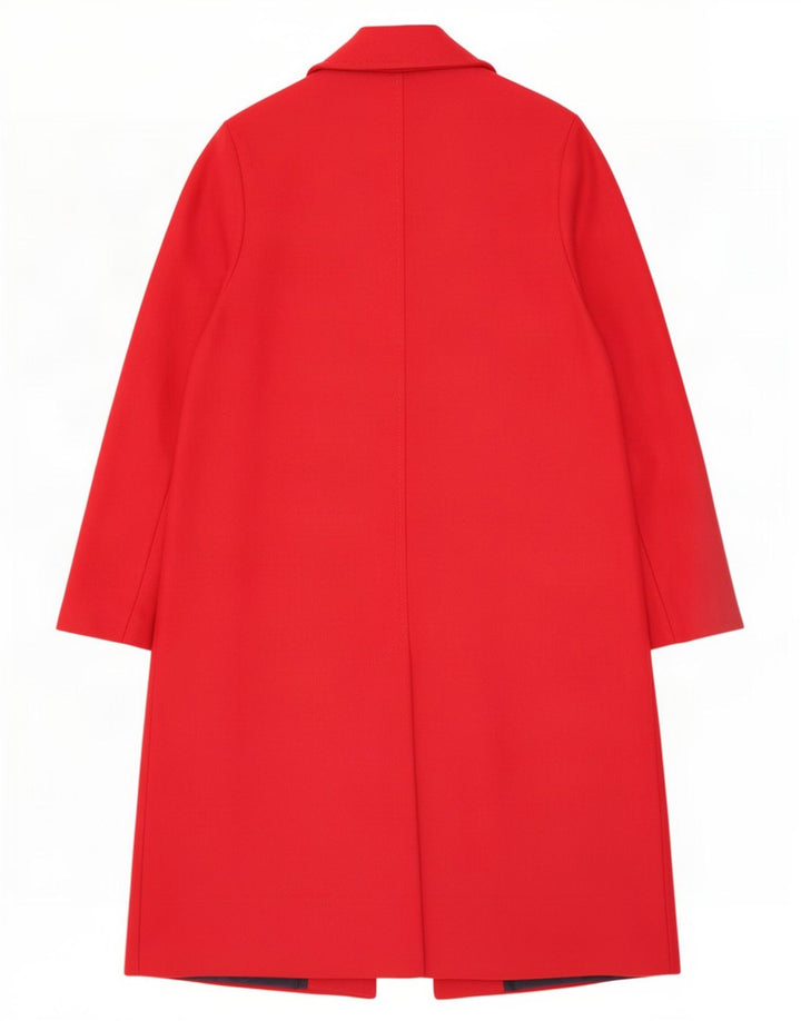 Zara Γυναικείο Παλτό UK 16 Large Red