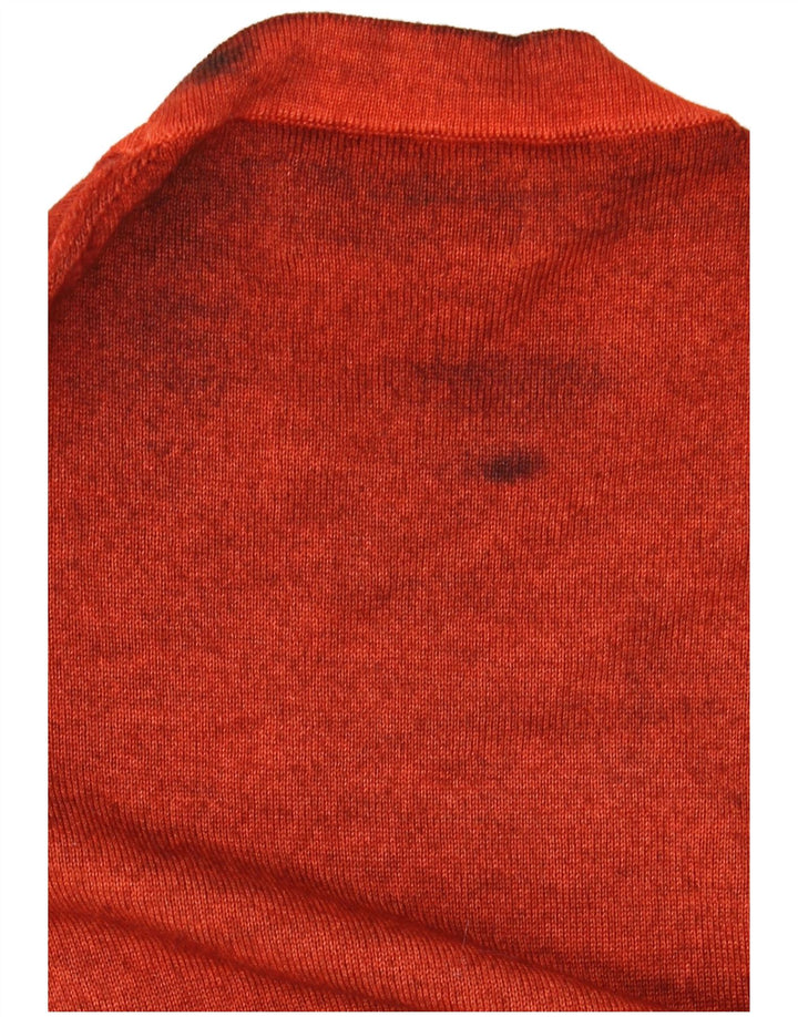 Πουλόβερ STON ISLAND Boys Crew Neck Jumper 11-12 Years Red Wool