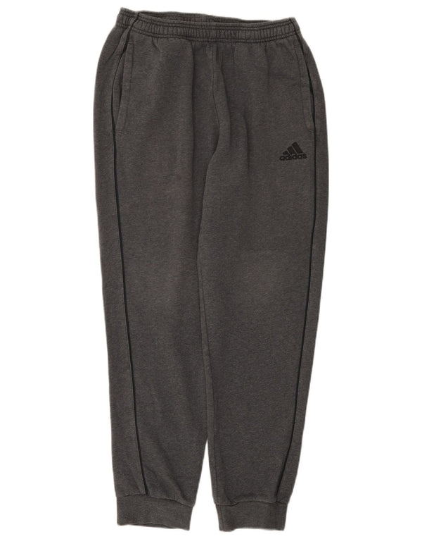 Ανδρική αθλητική φόρμα Adidas Παντελόνι Joggers Μεγάλο γκρι βαμβακερό