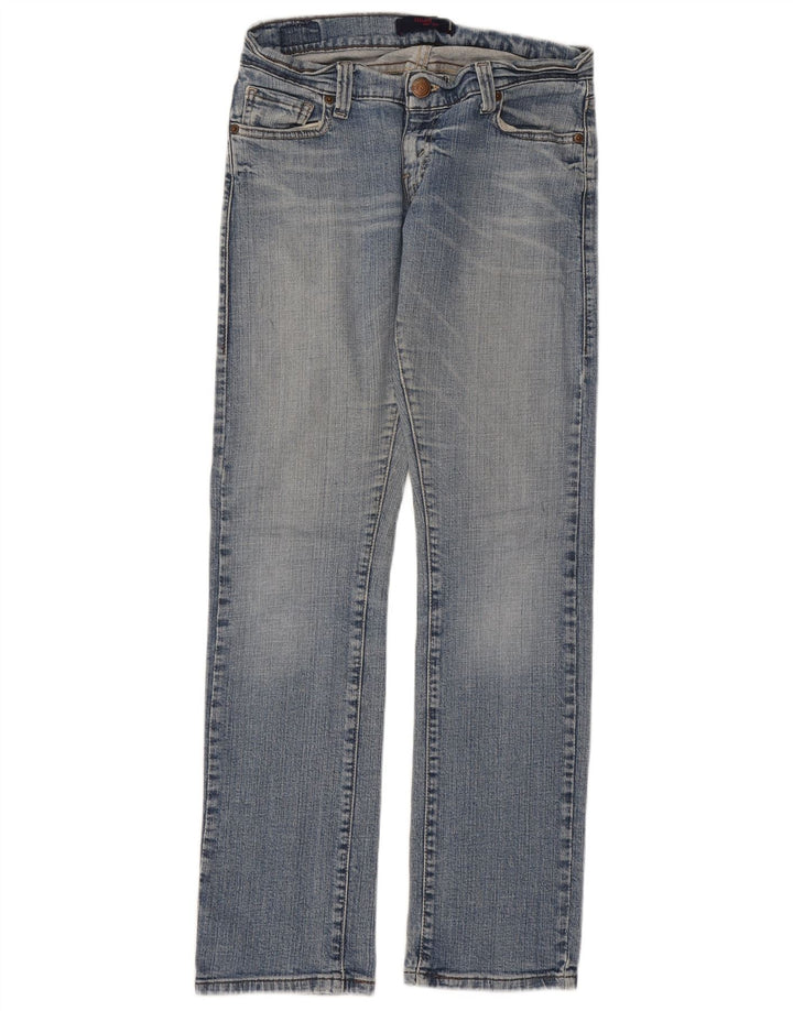LEVI'S Γυναικείο 504 τζιν ίσιο με κλίση US 5 Medium W28 L31 Μπλε βαμβακερό