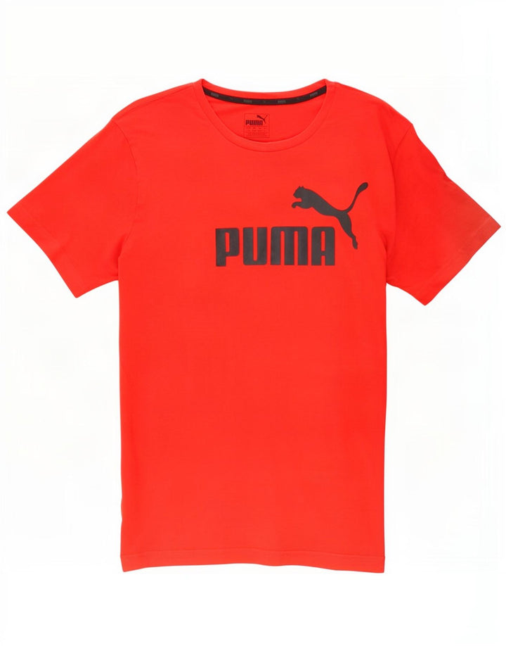 Ανδρικό γραφικό T-Shirt Puma Top μεγάλο κόκκινο βαμβακερό