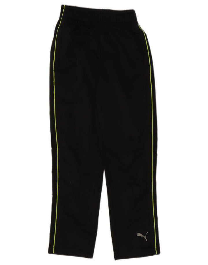 Παντελόνι αθλητικής φόρμας Puma Boys 7-8 ετών Medium Black Colorblock Polyester