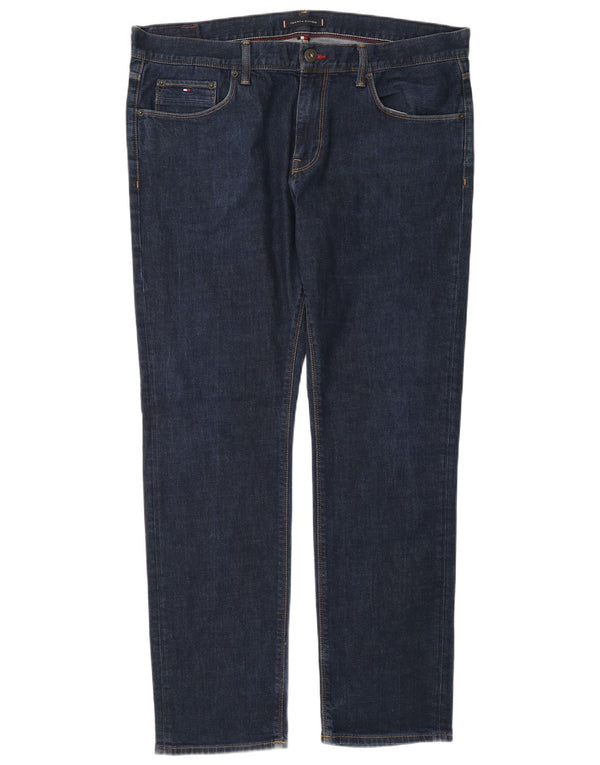 Tommy Hilfiger Ανδρικό τζιν Denton Stretch Straight W38 L32 Navy Blue Cotton