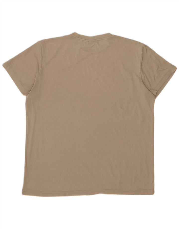 Ανδρικό γραφικό T-Shirt LOTTO Top XL Beige