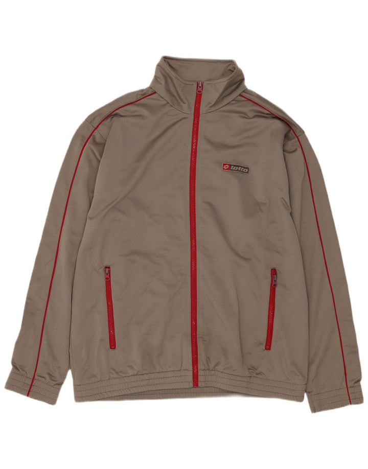 Ανδρική φόρμα Lotto Top Jacket Large Khaki Polyester