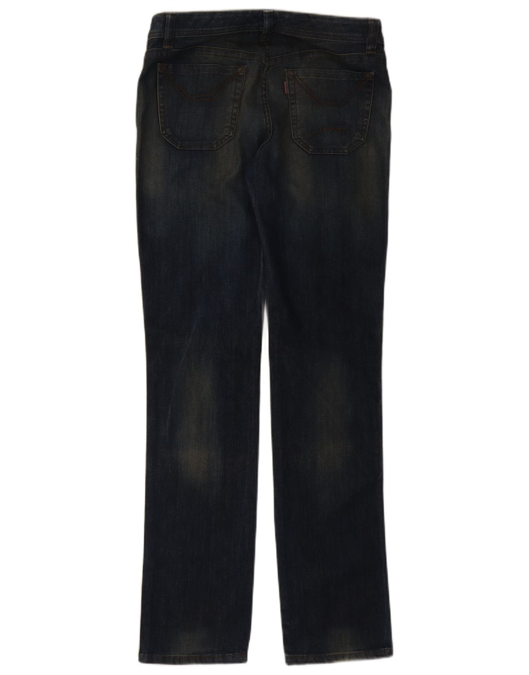 JECKERSON Womens Straight Jeans W31 L34 Blue Cotton