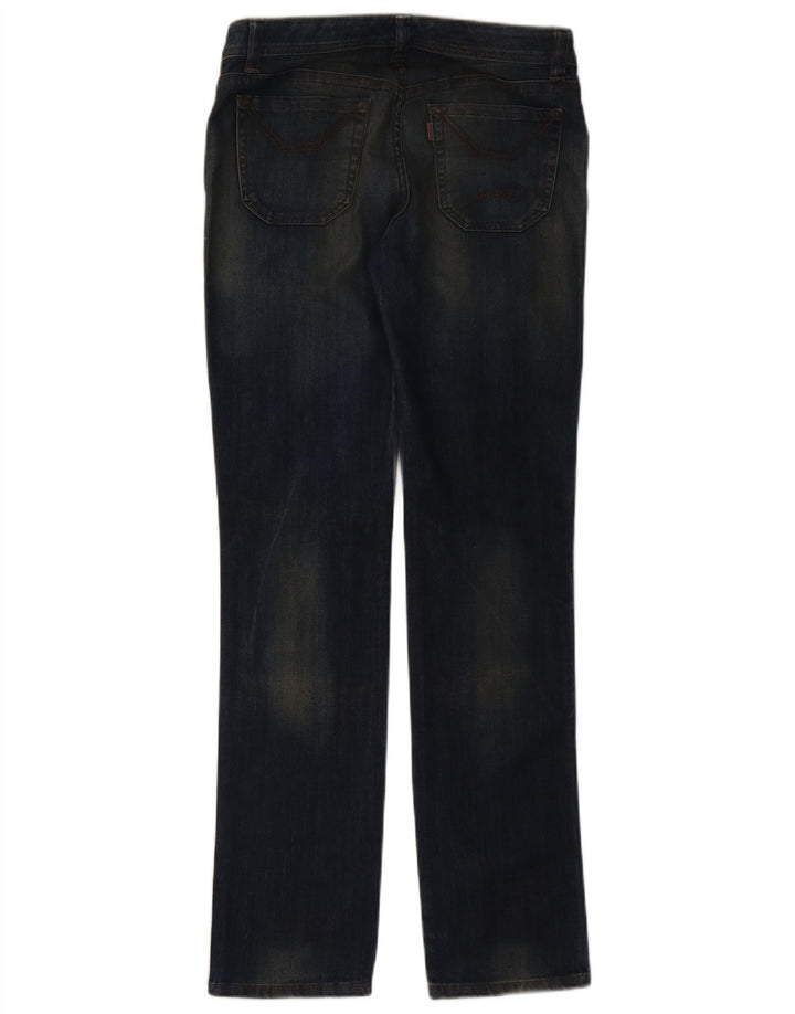 JECKERSON Womens Straight Jeans W31 L34 Blue Cotton