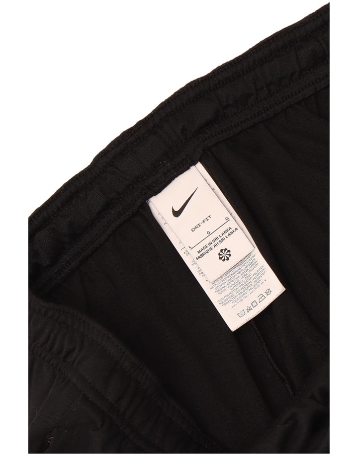 Ανδρική φόρμα φόρμας Nike Dri Fit Παντελόνι με μεγάλο μαύρο χρώμα από πολυεστέρα