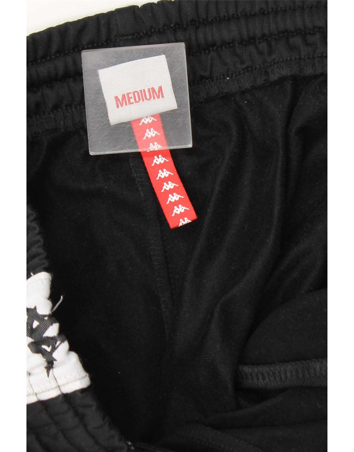 Ανδρική φόρμα γραφικής Kappa Παντελόνι Joggers Medium Black Colourblock