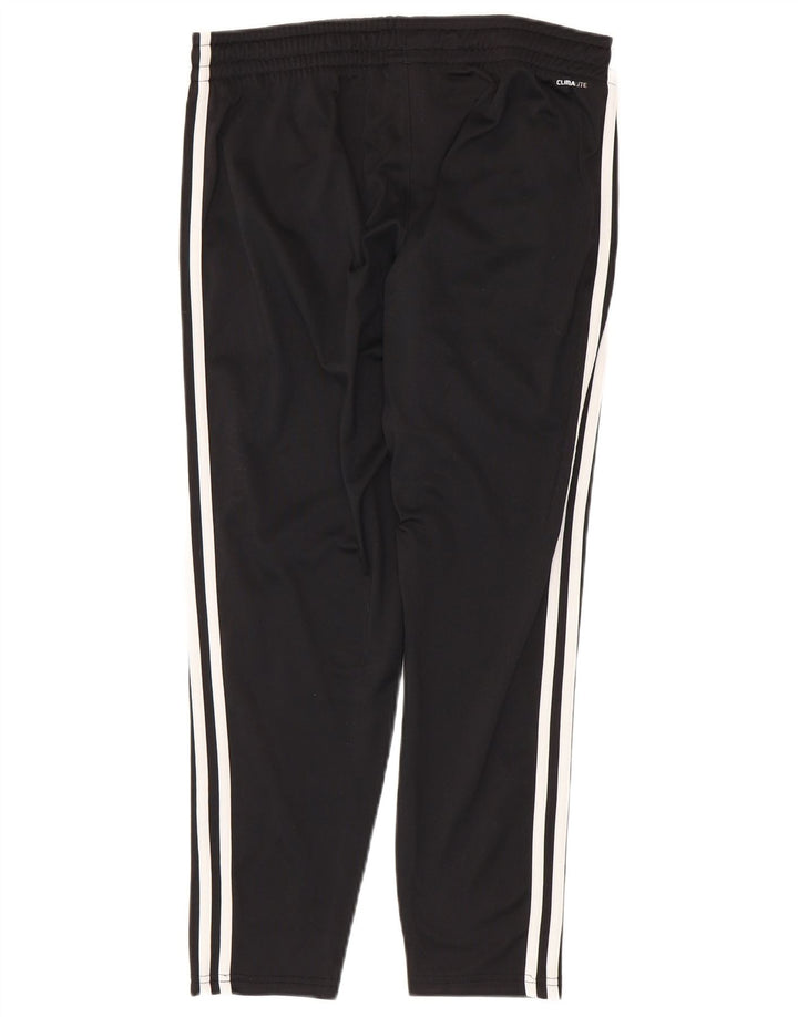 Γυναικεία αθλητική φόρμα ADIDAS Climalite UK 12 μεσαίο μαύρο πολυεστέρα