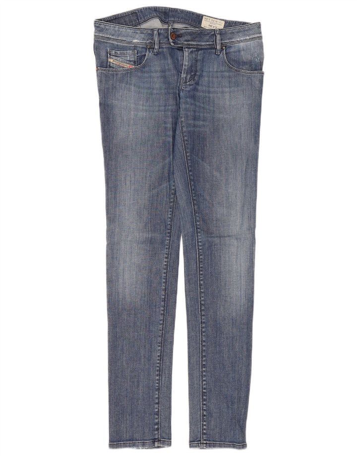 Diesel Γυναικείο Nevy Slim Jeans W30 L34 Μπλε βαμβακερό