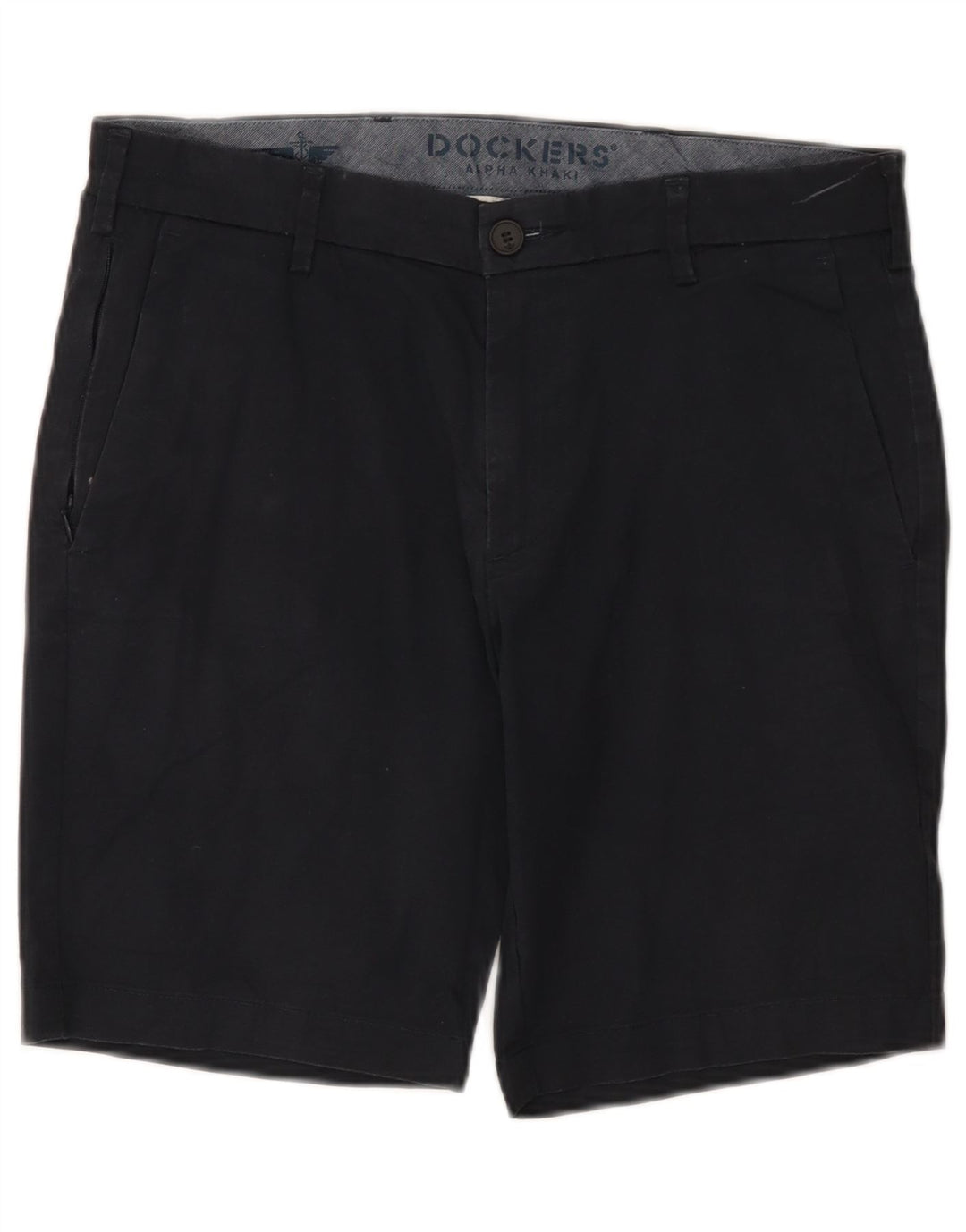 Ανδρικό σορτς Chino Dockers W31 Μεσαίο μαύρο βαμβακερό