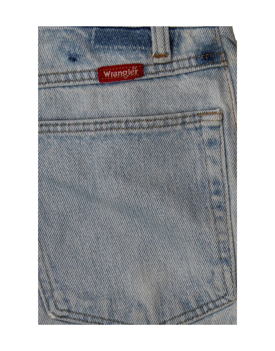 WRANGLER Womens Denim Shorts W28 Medium Blue Vintage Wrangler and Second-Hand Wrangler from Messina Hembry 