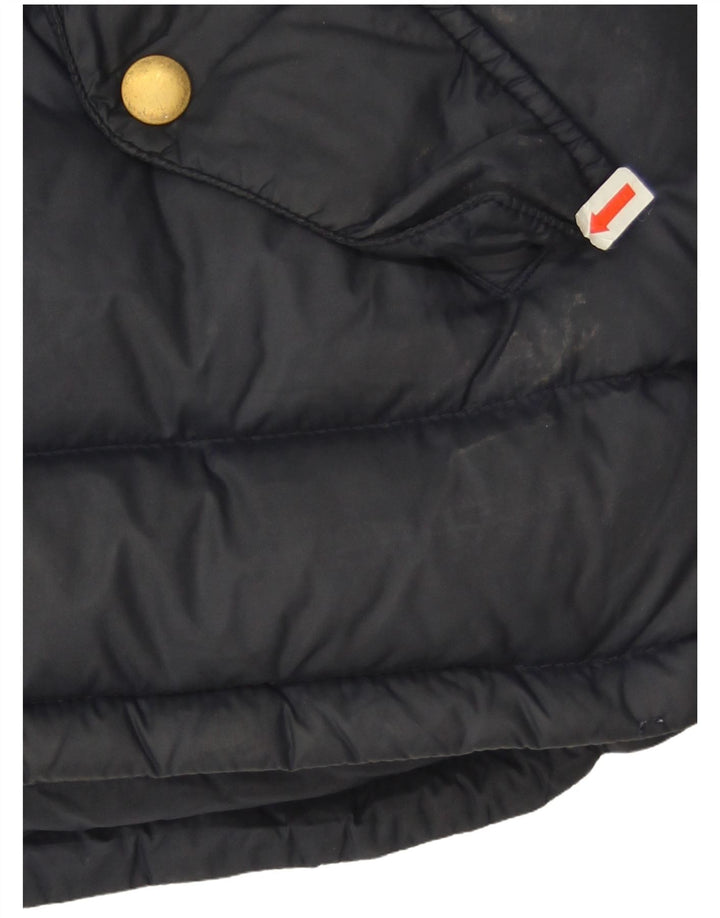 Jack Wills Mens Padded Gilet UK 40 Large Navy Blue